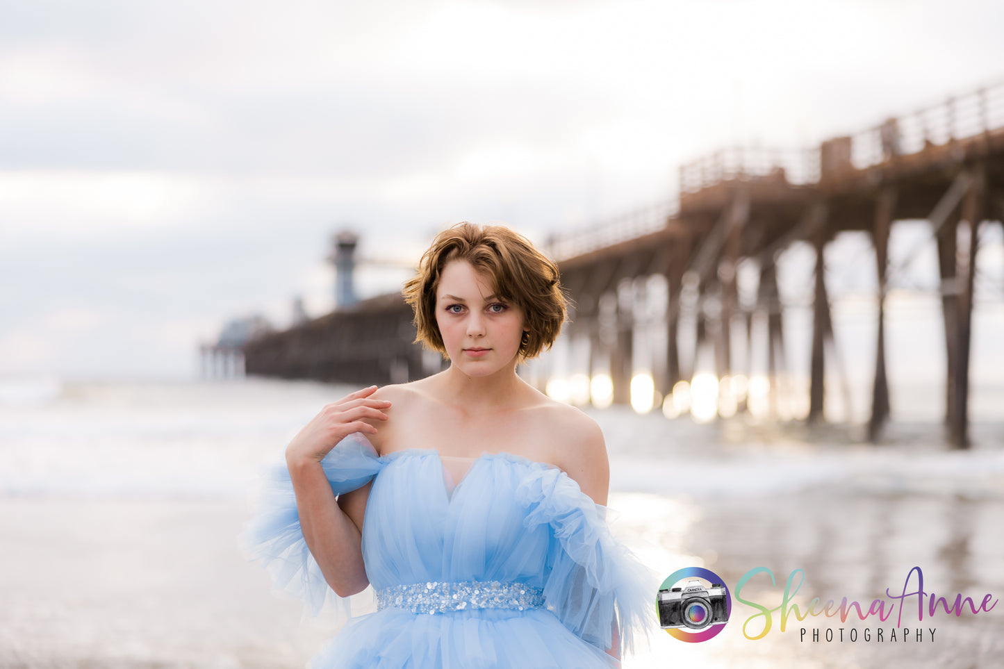 Clear Blue Skies - Adult Dress