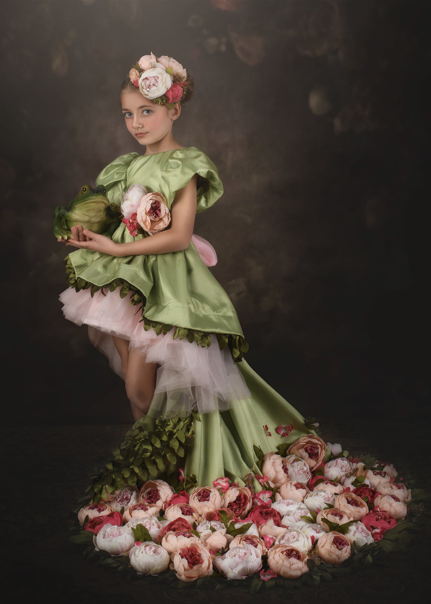 Peony Garden - Little Girl