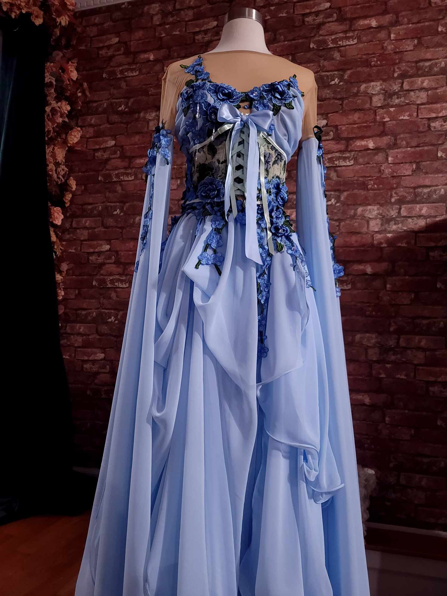 blue fairy godmother dress Pinocchio Fairy Godmother Costume