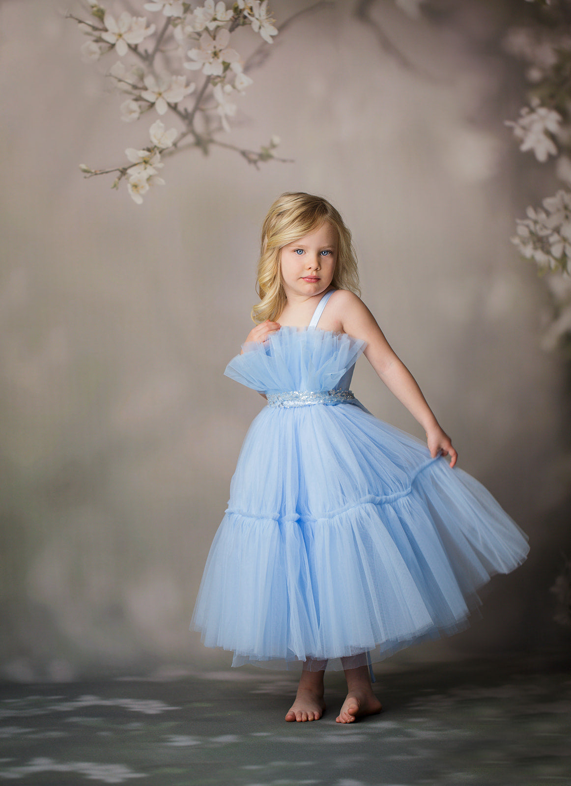 Clear Blue Skies - Child Dress