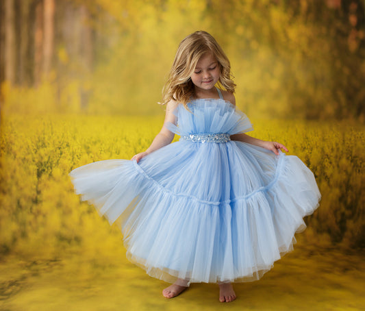 Clear Blue Skies - Child Dress