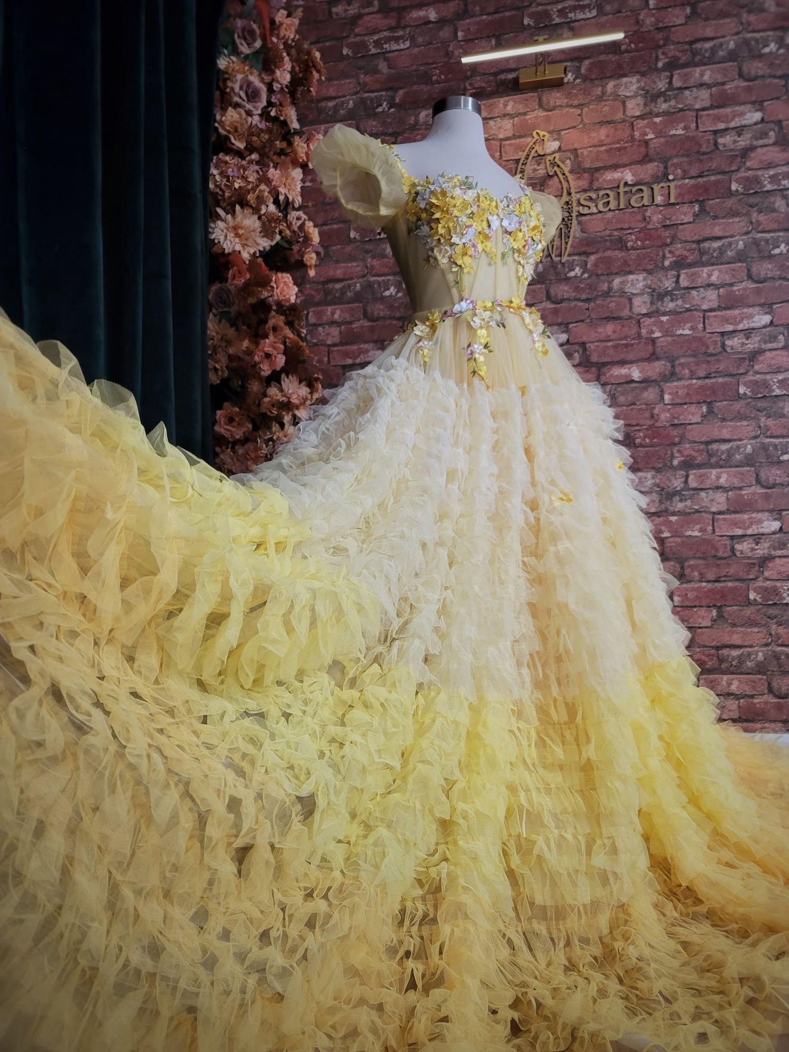 And it was all yellow – Your Fairy Godmother Couture