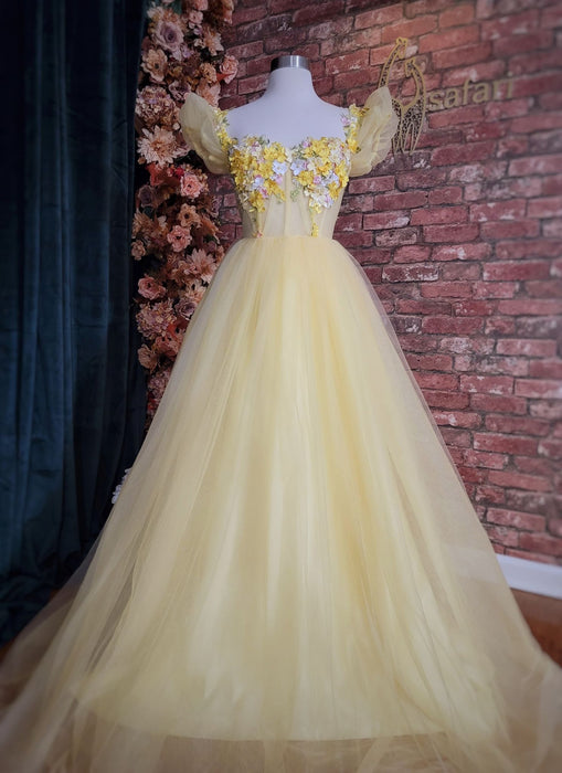 And it was all yellow
