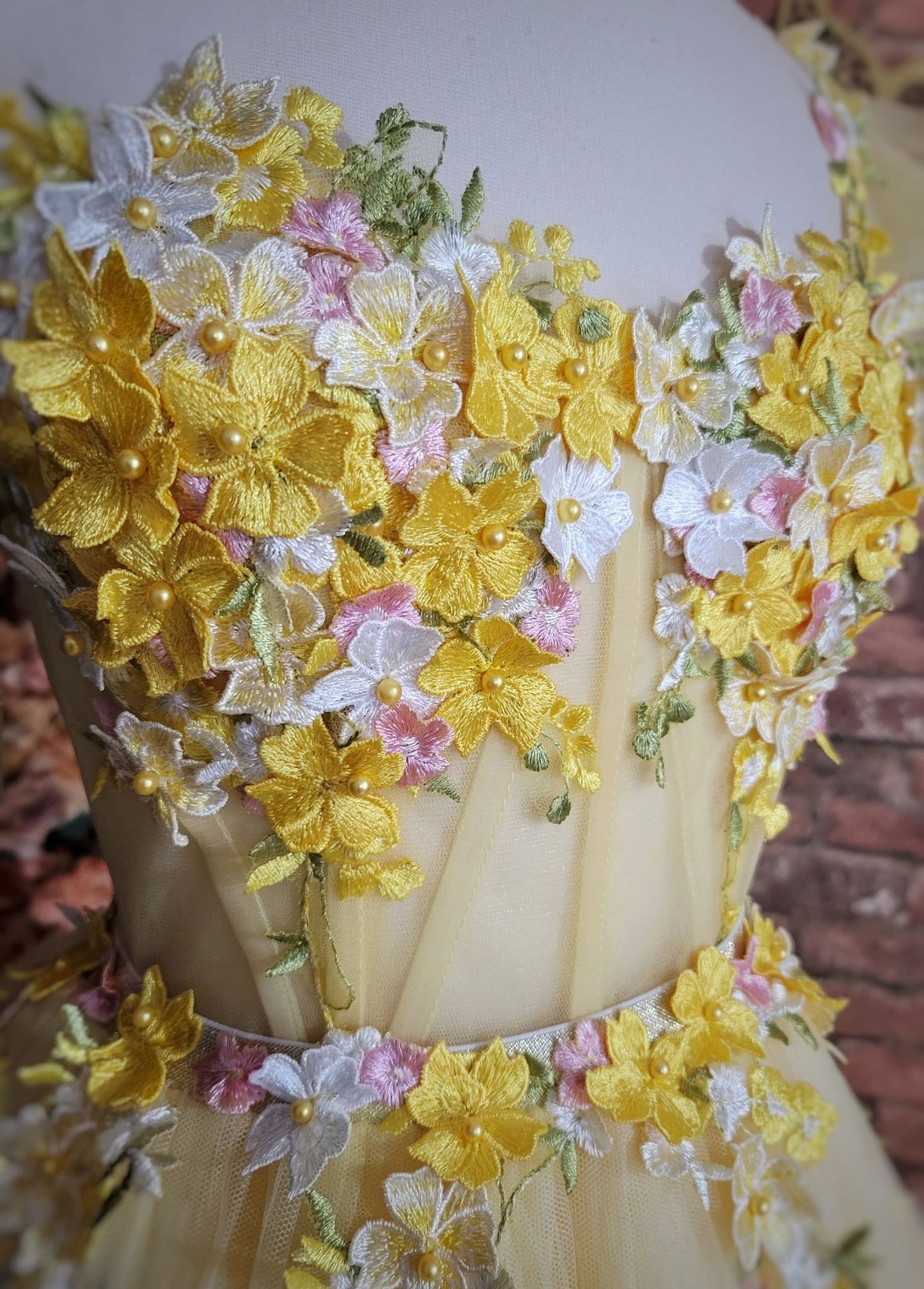 And it was all yellow – Your Fairy Godmother Couture
