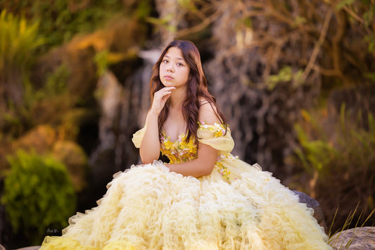 And it was all yellow