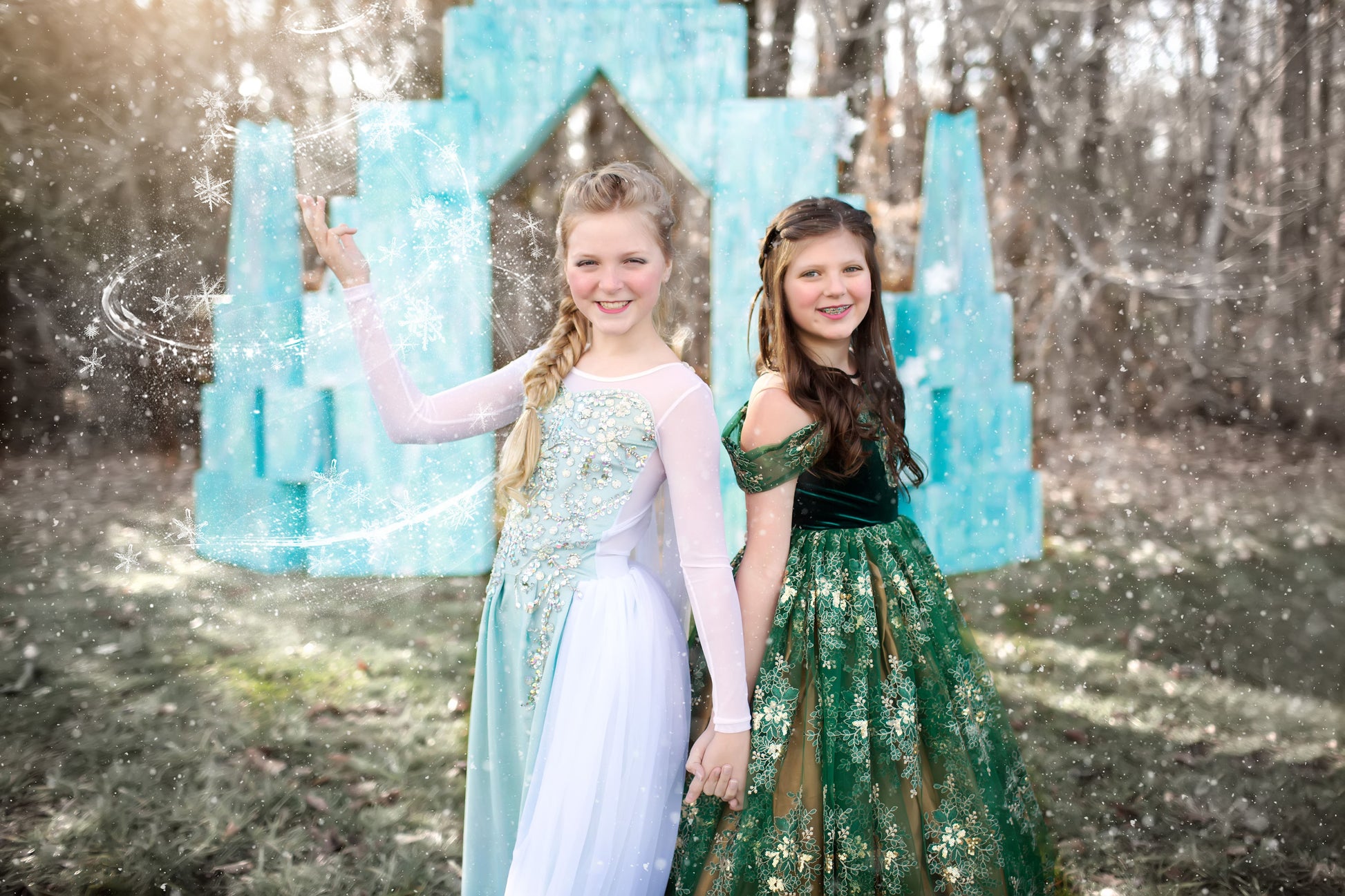 Frozen Elsa Disney inspired Dress Princess costume IN STOCK New FREE SHIP  ZG8 | eBay