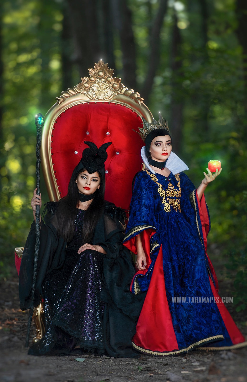 Intricate Evil Queen from Snow White Costume